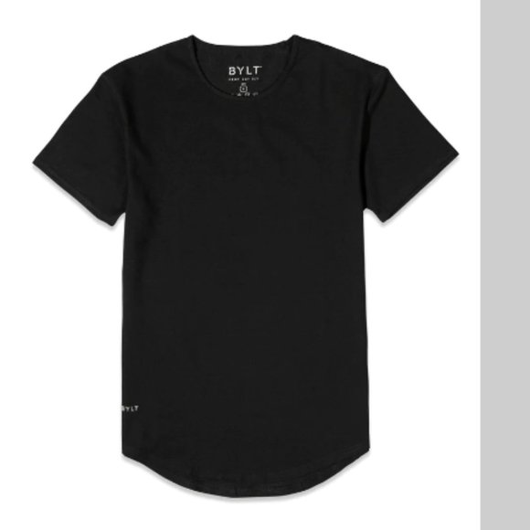 BYLT Basics Shirts Nwt Bylt Basics Drop Cut Ss Lux Black Shirt